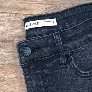 Black Skinny Jeans by 9west size 8